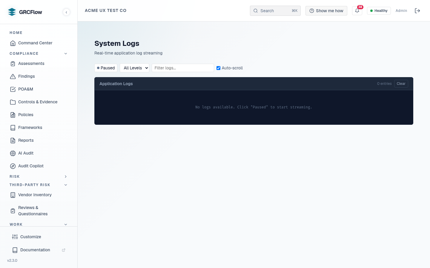 System Logs