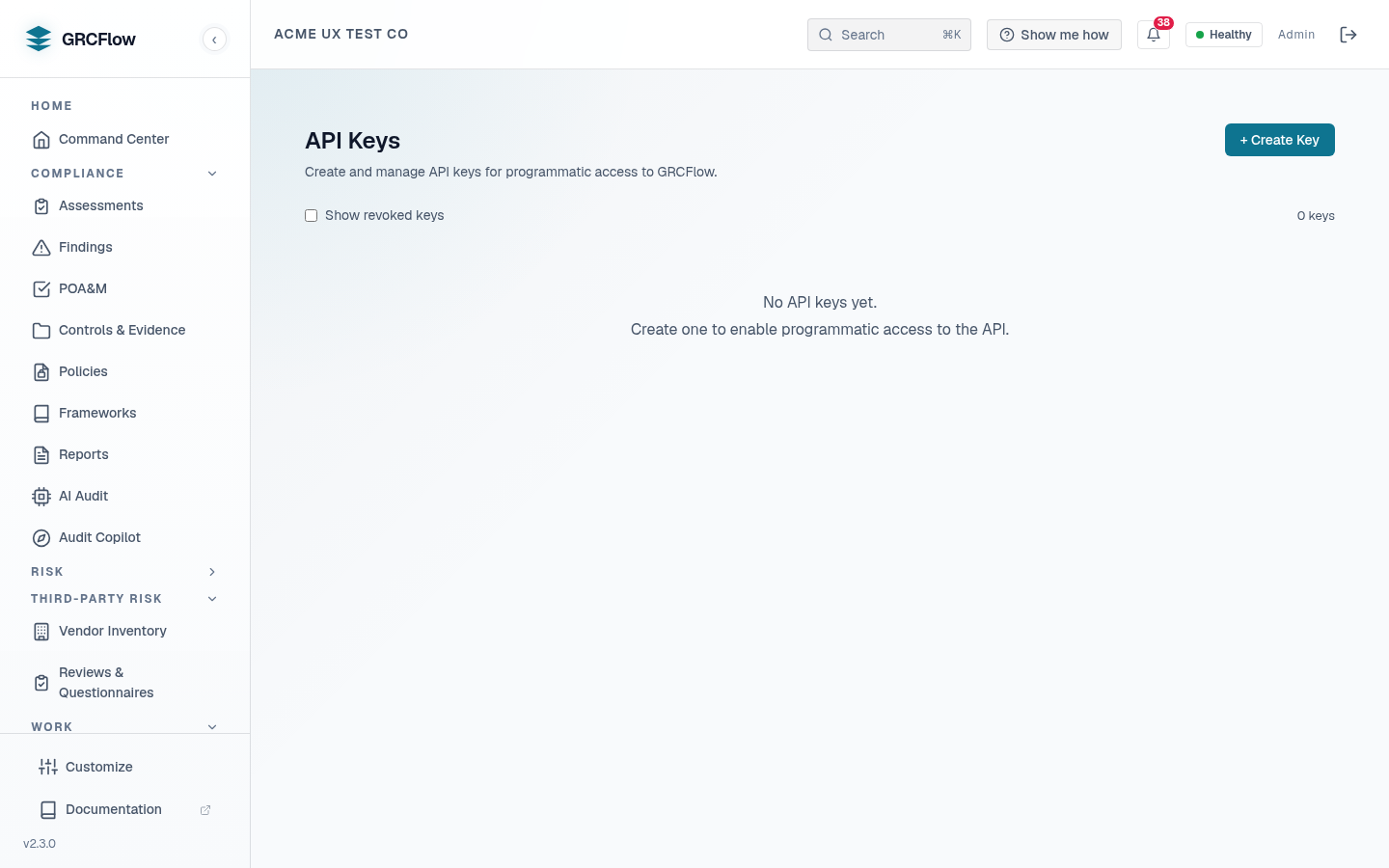 API Keys